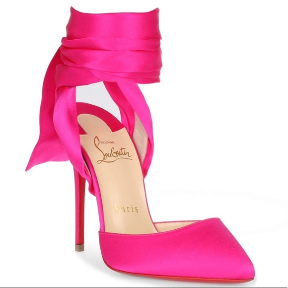 CHRISTIAN LOUBOUTIN
Douce du Desert 100 Satin Rose Pump 39 - Picture 3 of 10